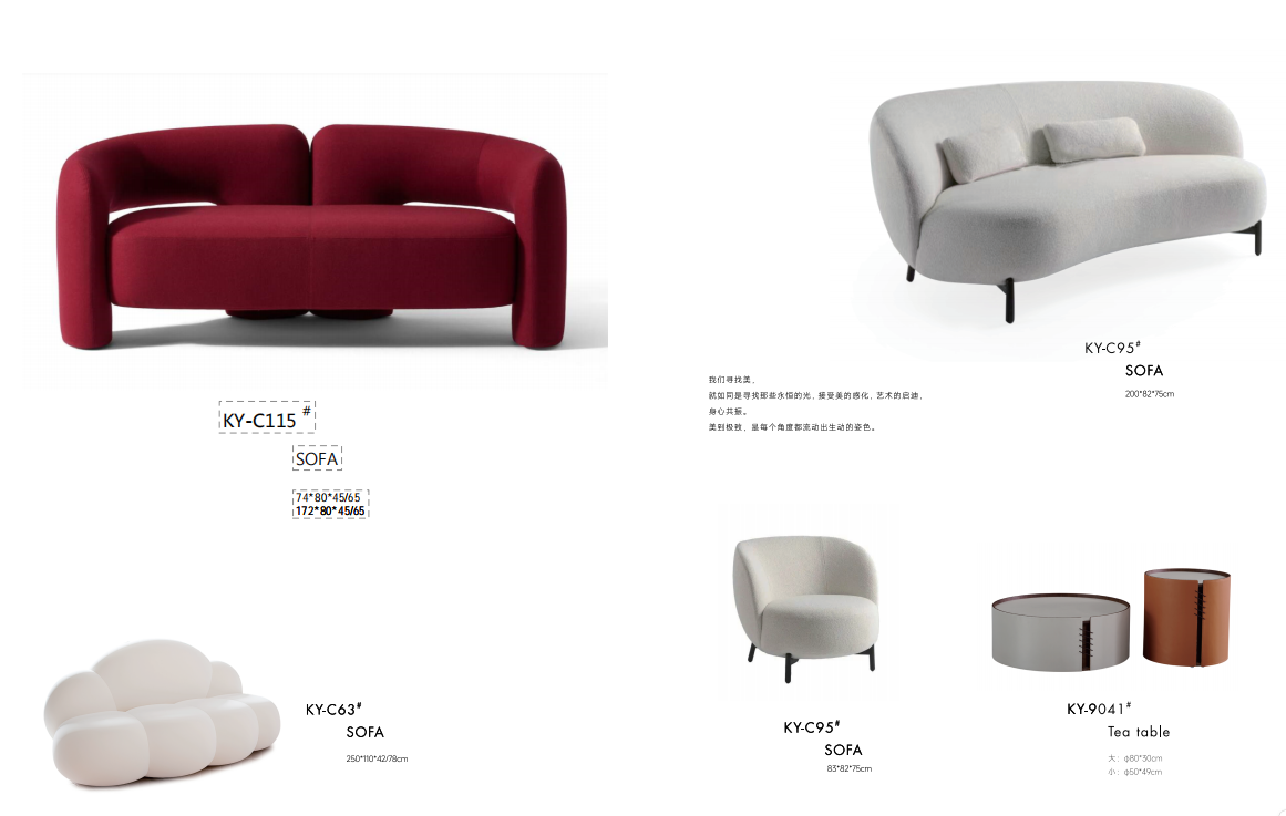 接待区沙发,灰色布艺材质,现代简约设计,舒适宽敞,适合客户接待